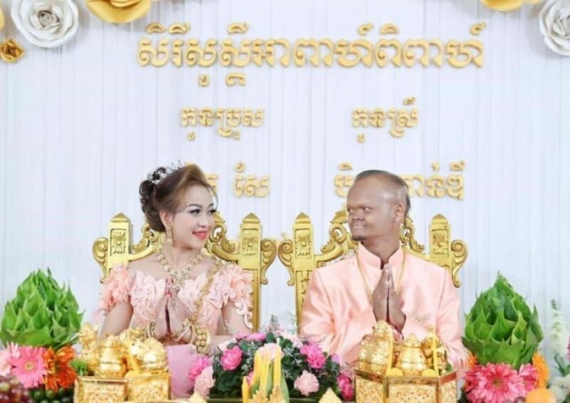 Đám cưới của Lae Joi và Nong Kwan ᵭược tổ chức vào năm 2018.